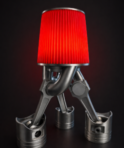 Lampe Design Filtre à air Piston
