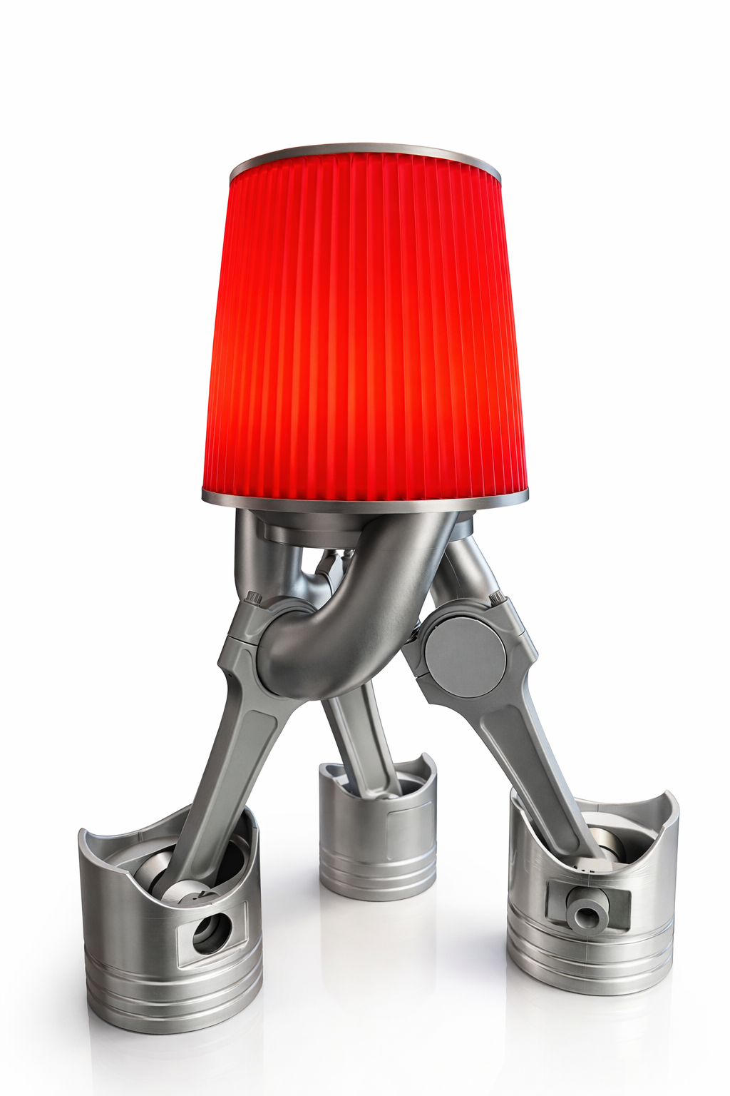 Lampe Design Filtre à air Piston – Image 3