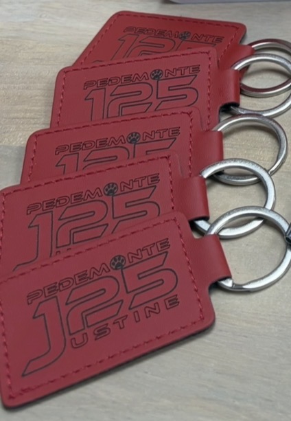 Porte-clé Cuir Justine Pedemonte – Image 2